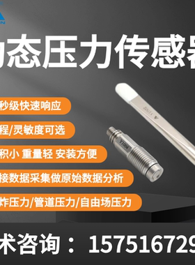 IEPE/PE压电式压力传感器/表面壁压/爆炸压力/自由场压力冲击试验