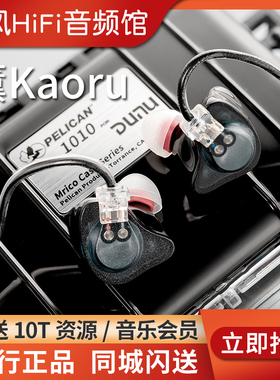 DUNU达音科FitEar联名耳机薰Kaoru入耳式有线耳机hifi高音质耳塞