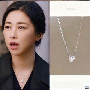 他为什么依然单身朱珠顾叶嘉同款珍珠项链女气质颈链潮时尚锁骨链