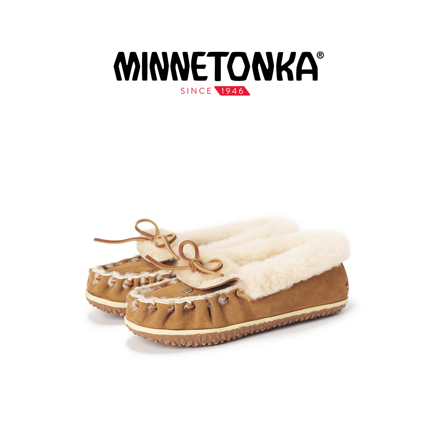 MINNETONKA迷你唐卡25秋冬新品一脚蹬雪地靴保暖防滑毛毛鞋棉鞋