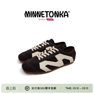 MINNETONKA/迷你唐卡Basic MS70薄底鞋德训鞋休闲复古潮流女鞋春