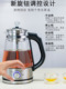 自动玻璃养生壶水壶保温电茶壶电热水壶 银器煮茶器黑茶普洱蒸汽式