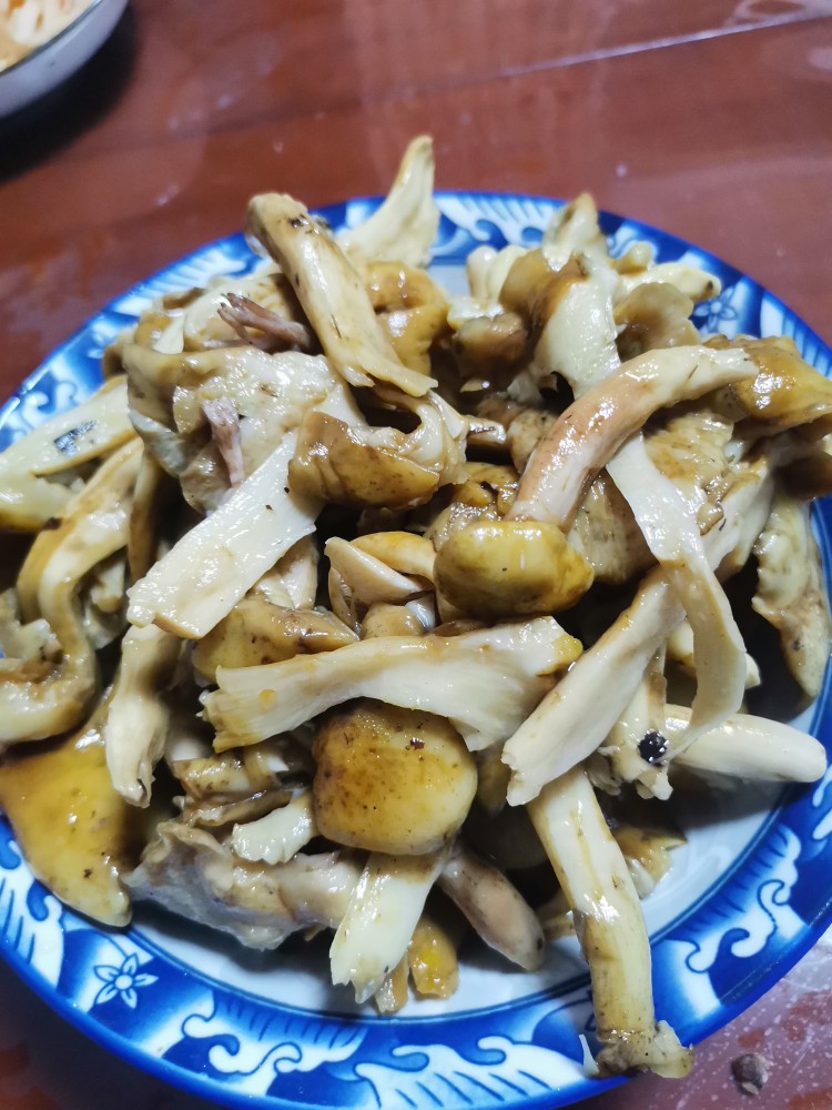 腌制趟子蘑紫丁香蘑趟蘑特产食用特色干货及养生干料