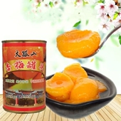 老牌子正宗孤山杏梅罐头丹东特产水果罐头425克 包邮 罐老式 易拉罐