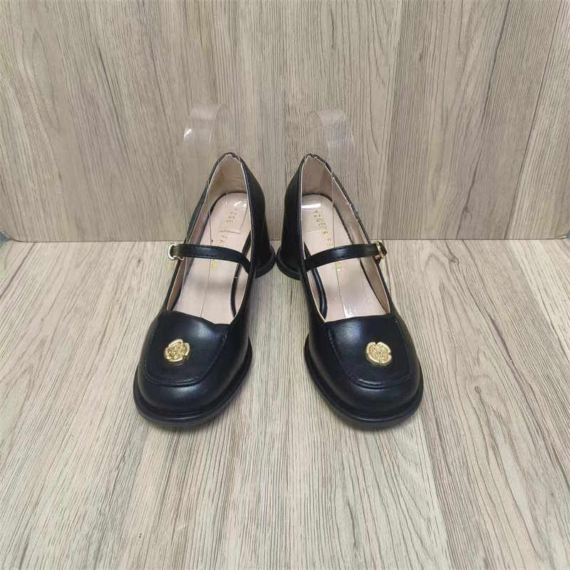 其他玛丽珍优雅一字扣百搭