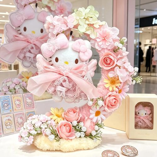 正版HelloKitty花嫁摆件挂件