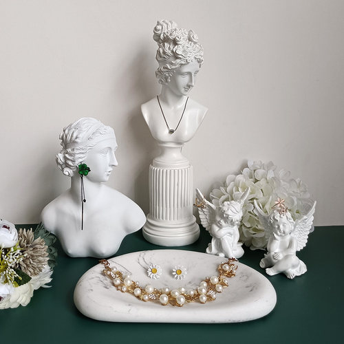 珠宝首饰展示架人物模特摆设带孔