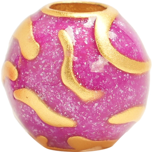 沙金转运珠 散珠手链diy小配件编织手绳配珠饰品珠子装饰手串串珠