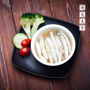 福建泉州特产安海土笋冻旅游必尝海鲜即食小吃沙虫冻6大碗600克