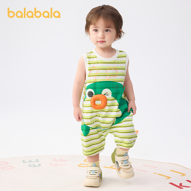 巴拉巴拉男童女童连体衣宝宝爬服哈衣2025新款夏季婴儿衣服可爱萌,童装/婴儿装/亲子装,连身衣/爬服/哈衣,淘宝优惠券,粉丝福利购,淘宝优惠卷