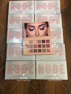 2018秋冬新款 英购 BEAUTY眼影 18色眼影NEW HUDA NUDE