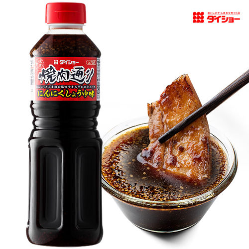 日本进口大逸昌蒜蓉味烤肉汁575g