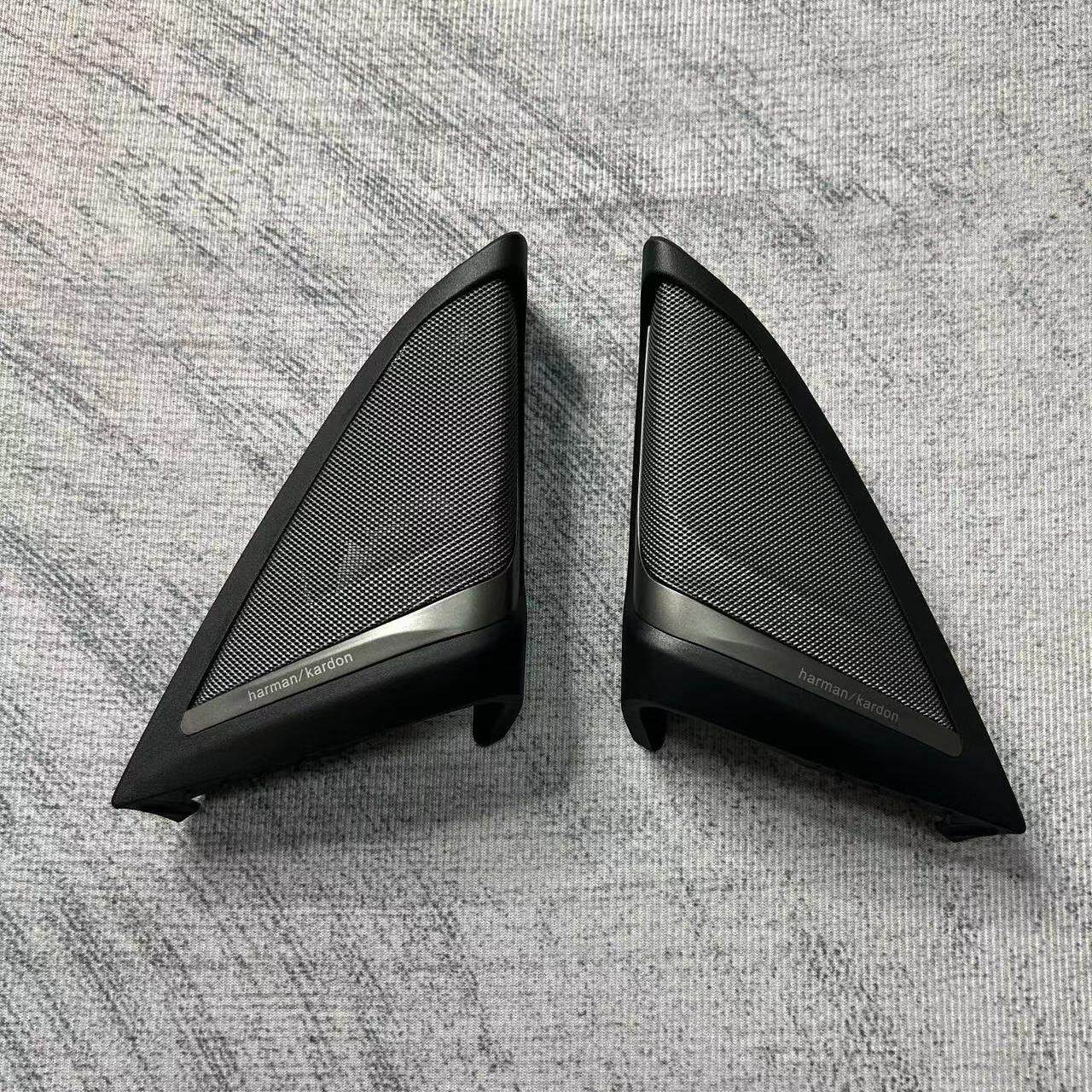 适用宝马新5系G38 G30哈曼高音中置喇叭网罩哈曼宝华发光音响升级