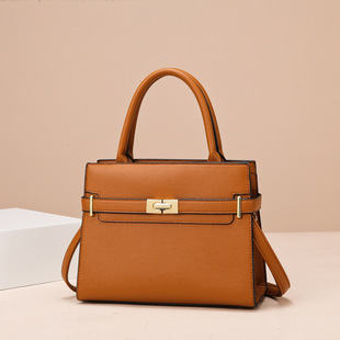 日本进口bags手提包包女新款大容量单肩包轻奢质感斜挎妈妈包