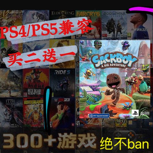 买一送一 麻布仔大冒险 PS4兼容PS5 数字下载版游戏双人游戏国行
