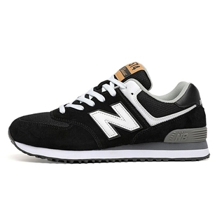 透气百搭耐磨防滑休闲鞋 秋冬新款 574n字运动跑步鞋 男女情侣款 时尚