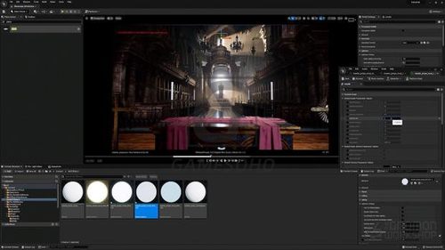 虚幻5电影灯光渲染制片教程Cinematic Lighting in UE5中英双字幕