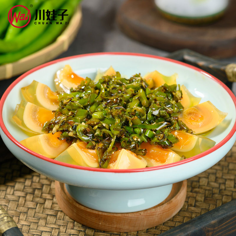 川娃子口碑酱类组合装烧椒皮蛋牛肉烧椒酱香菇竹笋酱肉末豇豆酱