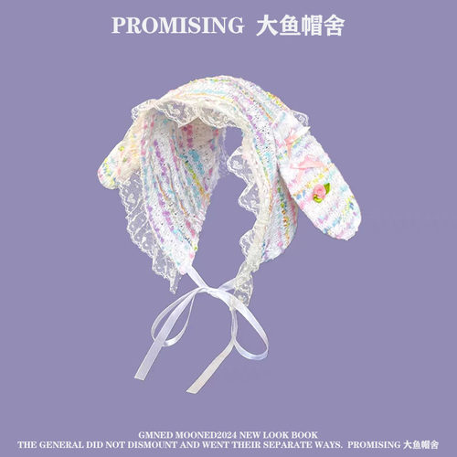 头巾帽逛街甜美可爱女春夏秋冬