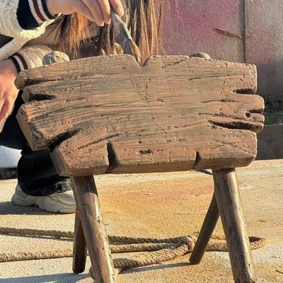 实木复古凳子民俗老物件