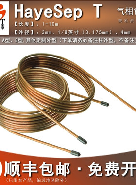 HayeSep T填充柱乙二醇二甲腈酯填料色谱柱可装国产/进口气相色谱