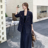 时尚套装时尚休闲套装连衣裙韩版显瘦复古春季秋季，女装套装/套裙，浙宝183