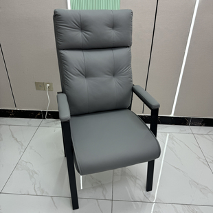 猫爪皮麻将椅弹簧坐垫双横档舒适棋牌室专用椅子电脑办公椅会议椅