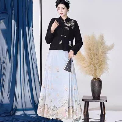 2024年新款仿妆花马面裙