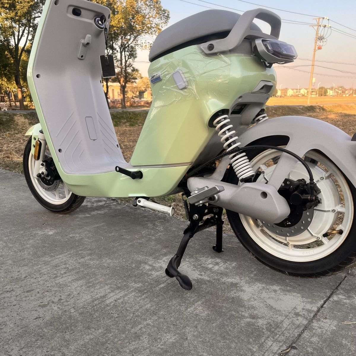 适用适用小牛2024新款MS/MQiS电动车双撑中撑大撑大支架脚架改装