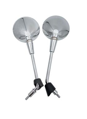 适用适用比亚乔Vespa GTS300 春天冲刺Sprint150 镀铬后视镜反光