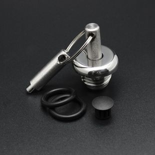 适用适用于高金GK500改装防盗机油盖尺高金FLAME500防撬不锈钢机