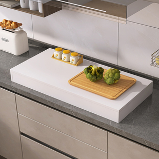 燃气灶盖板罩置物架灶台隔板电磁炉支架厨房煤气灶台面增高遮挡板