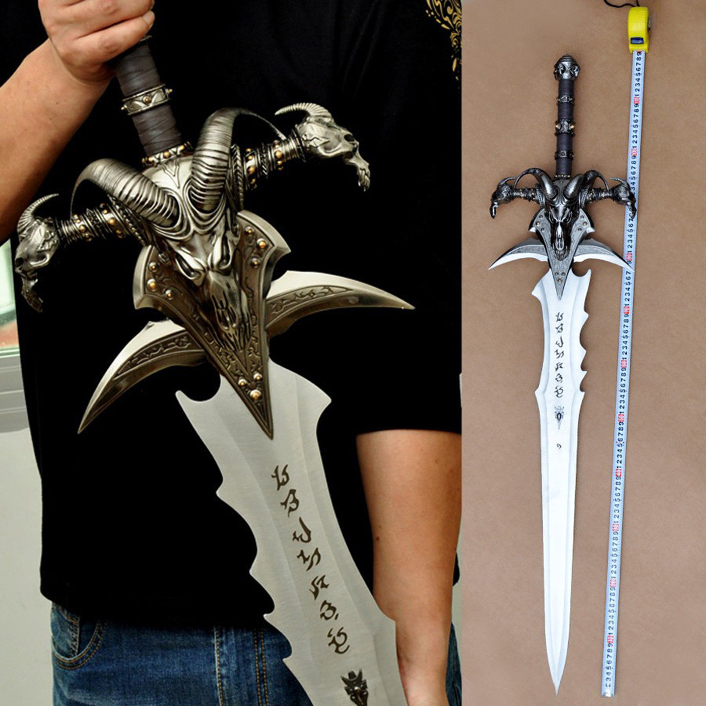 全金属魔兽霜之哀伤剑武器世界图片