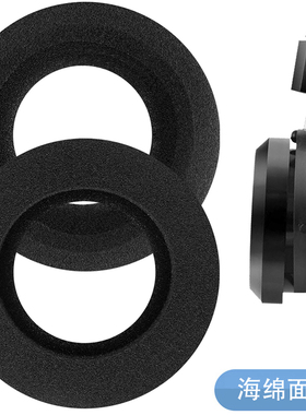 Geekria极客悦耳耳机海绵套适用于GradoSR125SR225 SR325 SR60 SR80耳机套