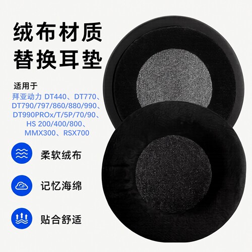 极客悦耳拜亚动力DT990PROX耳垫