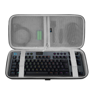 Geekria极客悦耳适用罗技G TKL防水硬壳87键便携收纳包 Pro G715