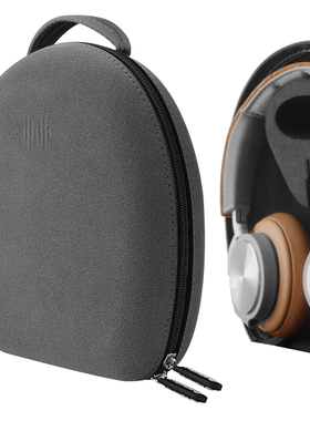 Geekria极客悦耳头戴式超纤耳机包适合索尼XM6 B&O H9i H9 H8 H95耳机盒