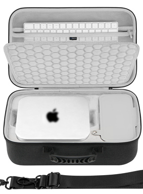 Geekria极客悦耳适用Apple Mac Studio键鼠妙控板一体专用收纳包