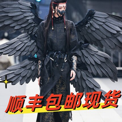 等云来【云归】汉服配饰腰带腰封明唐圆领袍重工拉链机车风可调节
