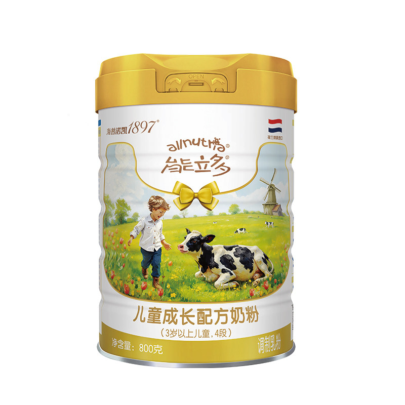 VIP】海普诺凯能立多(能力多)4段800g*2儿童成长奶粉旗舰店