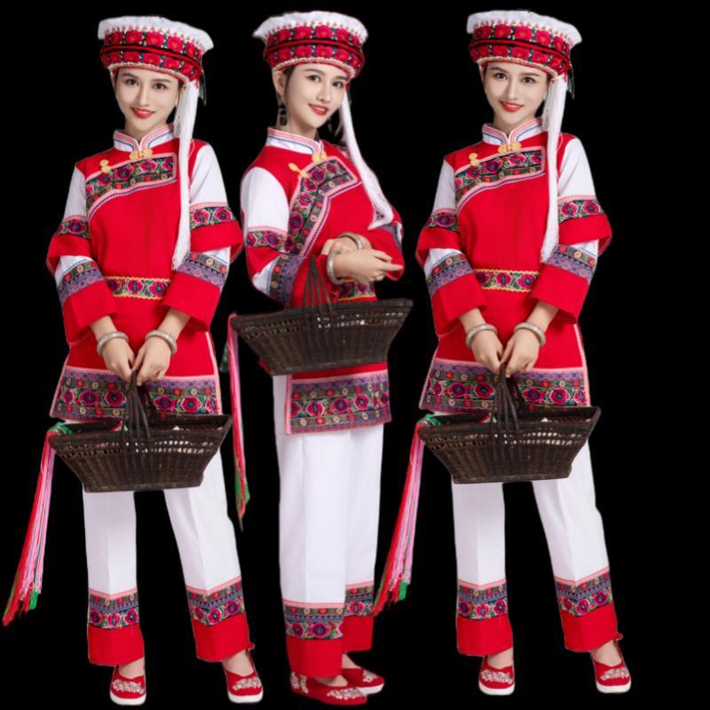 娇诗若2023年马丁刺绣白族舞蹈服