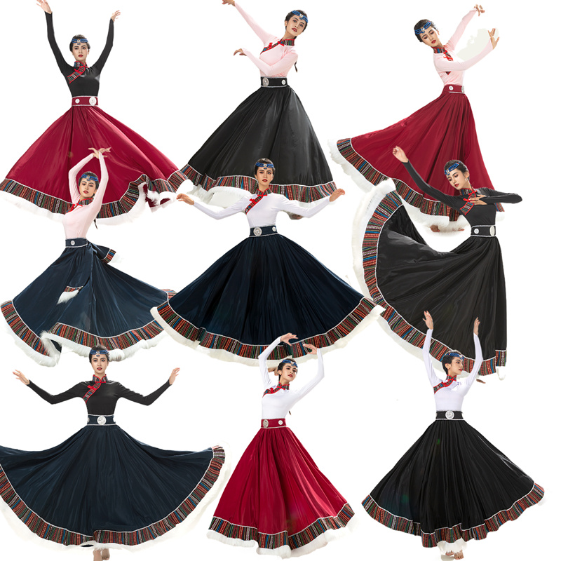 演出服艺考藏族舞蹈2022年7月