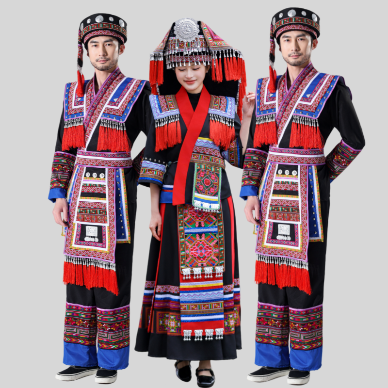 三月三广西壮族服装传统服饰旅拍