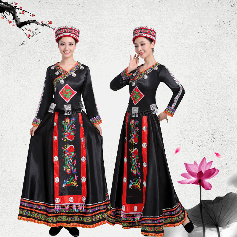 新款瑶族冬装广西舞蹈