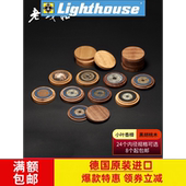 老钱庄单枚装 收藏盒 香樟木收纳展示小圆盒黑胡桃木古钱币铜钱银元