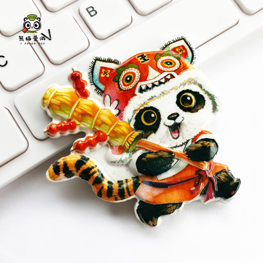 熊猫爱游 彩绘立体树脂冰箱贴创意卡通原创伴手礼纪念品留言贴在类目 节庆用品/礼品, 文化创意用品, 文化创意冰箱贴中 - 来自Buy2taobao.com提供专业的淘宝代购服务