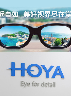 日本豪雅HOYA锐美ReMark抗防疲劳超薄非球渐进多焦点近视眼镜片