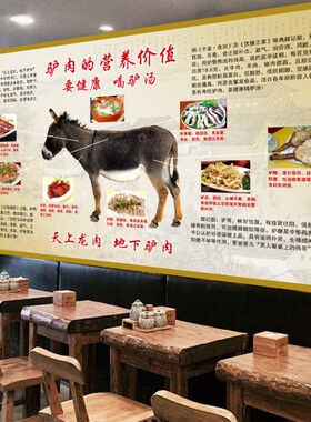 吃驴肉好处海报驴肉营养价值