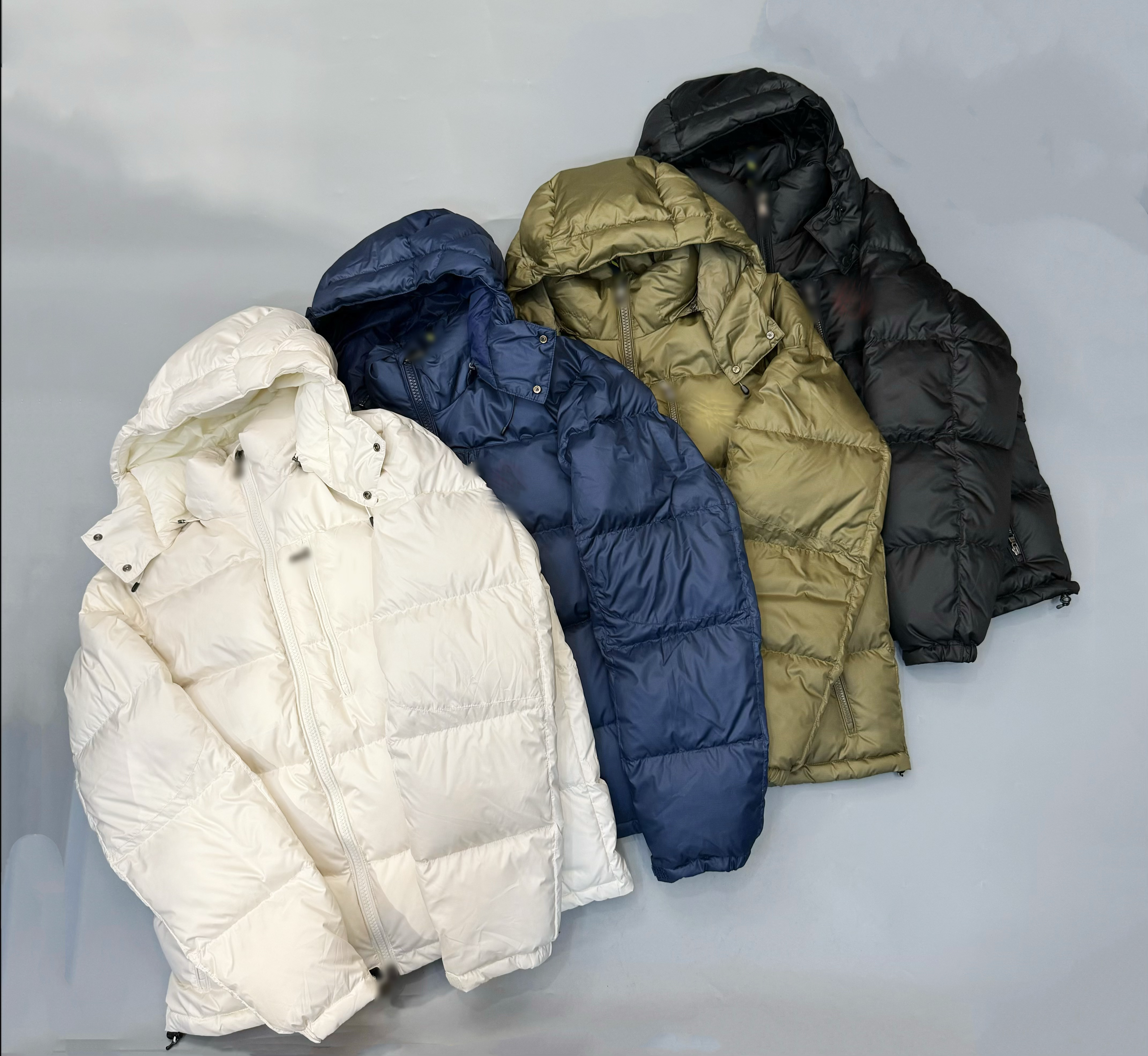 拉F家 男式冬装经典款轻便保暖连帽款夹克羽绒服