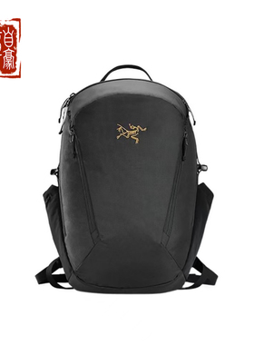 章自豪 Arcteryx始祖鸟 Mantis 26L  黑金书包双肩包书包 X10643